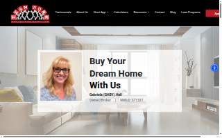 Gaby Hall Mortgage Consultant website