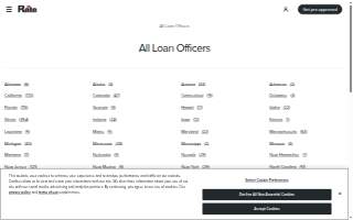 Quint Zuhlke at Rate (NMLS #1497453) website