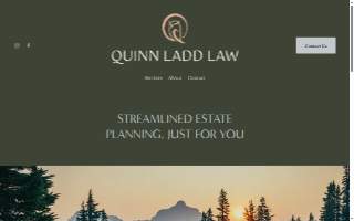 Quinn Ladd Law website
