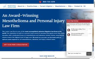 Lanier Law Firm website