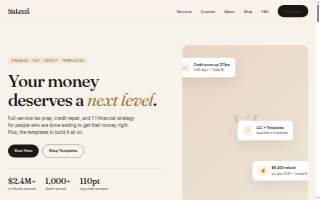 Credit Repair in Greenville/Spartanburg, NuLevel Enterprises website