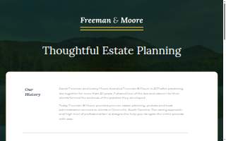 Freeman & Moore PC website