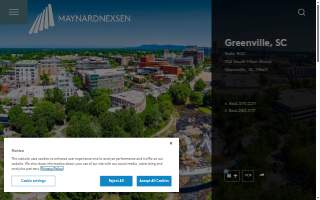 Nexsen & Pruet website