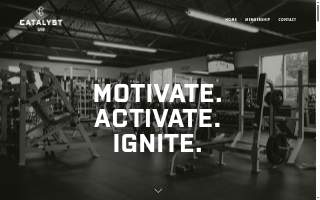 Catalyst Gym website