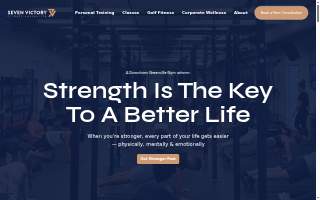 Seven Victory Fitness Collective website