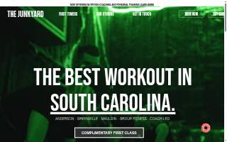 The Junkyard of Greenville website