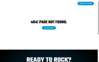 RockBox Fitness Greenville website