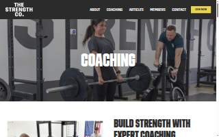The Strength Co. at BlocHaven website