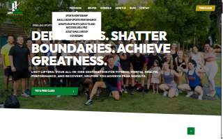 Limit Lifters Elite Training and Mentorship website