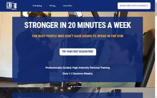 Ultimate Exercise website