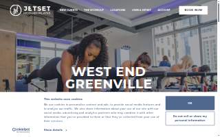 JETSET Pilates West End Greenville website