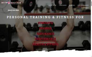 Brit's Brothers Gym website