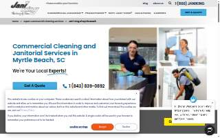 Jani-King | Commercial Cleaning & Janitorial Services in Myrtle Beach website