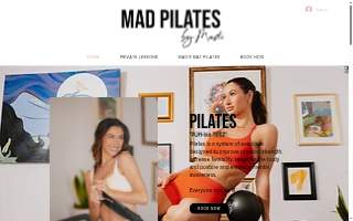 Mad Pilates website