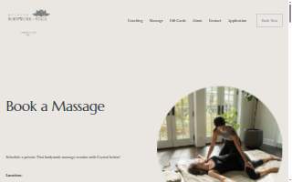 Balance Bodywork & Yoga website