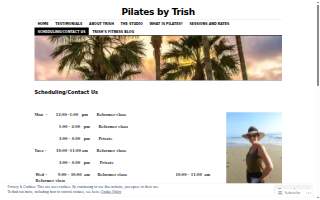 Pilates by Trish website