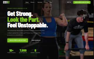 CrossFit Greenville website