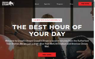 CrossFit Steam website