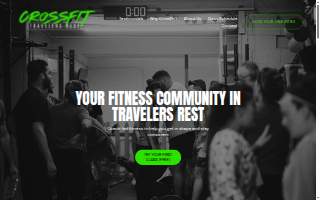 CrossFit Travelers Rest website