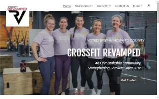 CrossFit Revamped website