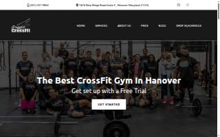 Grounded CrossFit website