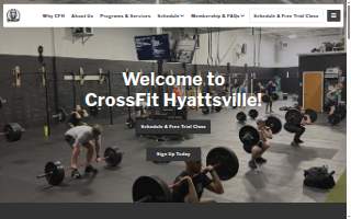 CrossFit Hyattsville website