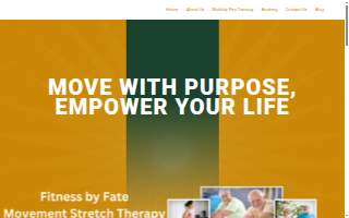 Fitness by Fate - Movement & Stretch Therapy Greenville SC website