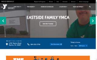 Eastside Performance Center website