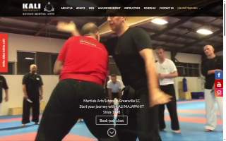 KM Martial Arts of Greenville website