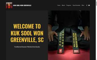 Kuk Sool Won Greenville of Taylors website