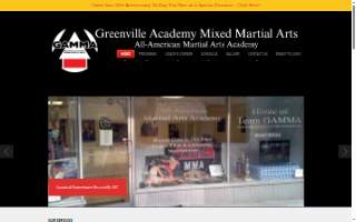 AAMAA Greenville Academy Mixed Martial Arts TEAM GAMMA website