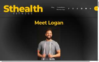 Sthealth Fitness website