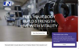 Jason Nutting - Personal Training & Nutrition Coaching website