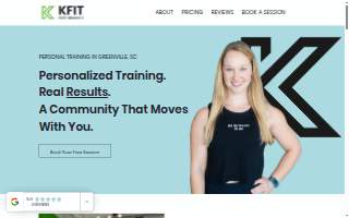 KFit Performance | Personal Trainer & Gym website