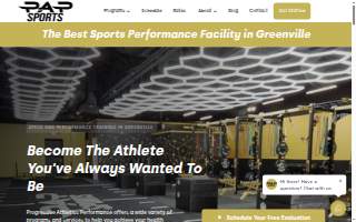 PAP Sports website