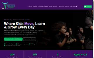 T-Motion Dance Studio website