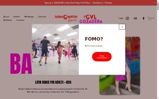Sarah G Barton Dance LLC | #GVLgozadera | Gózalo Productions website