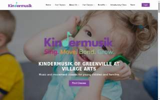 Kindermusik of Greenville at Village Arts website