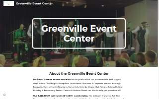 Greenville Shrine Club & Event Center website