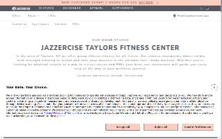 Jazzercise of Taylors/Greer website