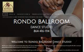 Rondo Ballroom Dance Studio website