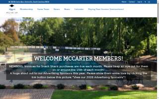 McCarter Community Pool website
