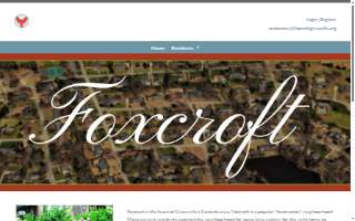 Foxcroft Clubhouse & Swimming Pool website