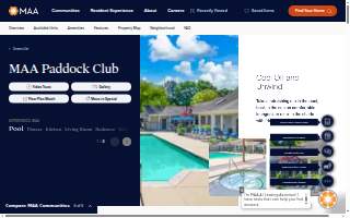 MAA Paddock Club website