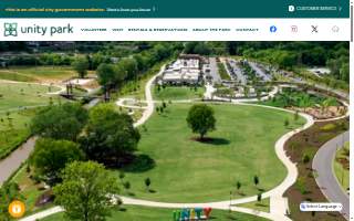 Unity Park website
