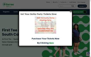 First Tee — Upstate South Carolina website