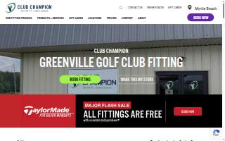 Club Champion of Greenville website