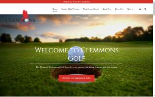Clemmons Golf website