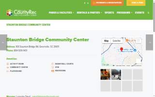 Staunton Bridge Community Center website