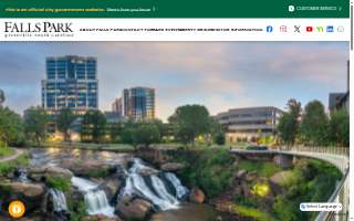 Falls Park on the Reedy website